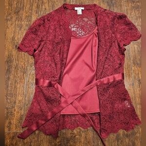 Cache Size 4 Burgundy Set